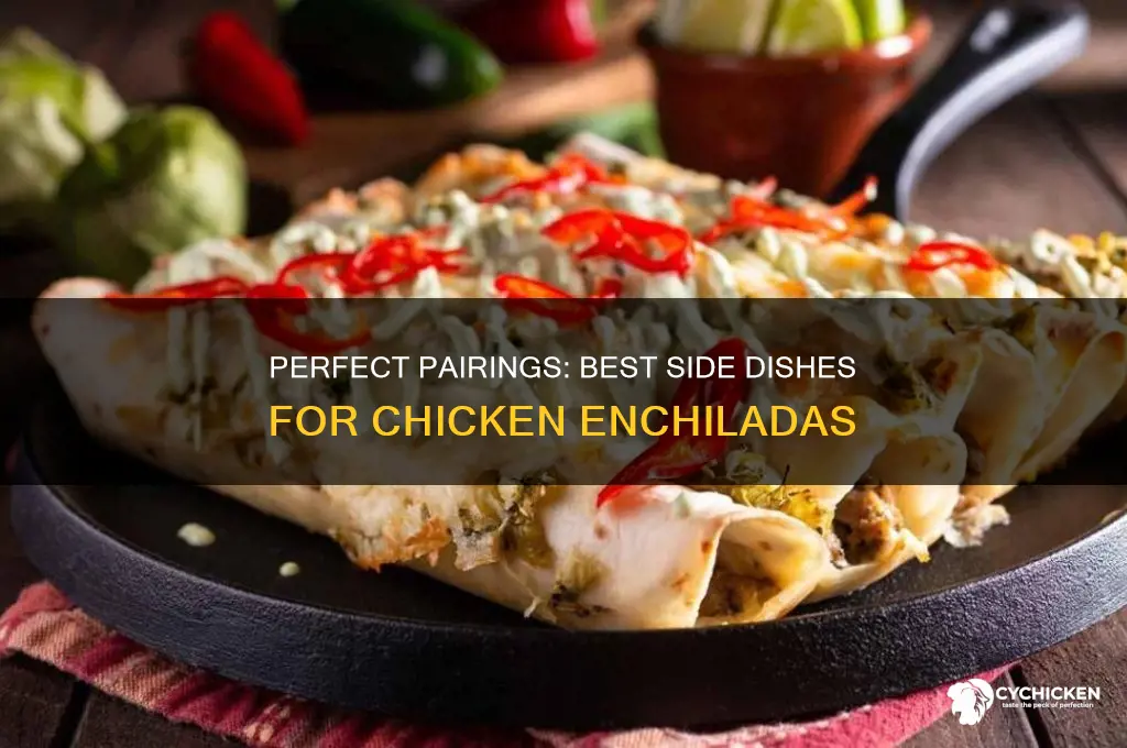 what side dish goes with chicken enchiladas