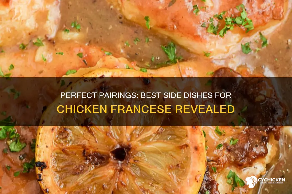 what side dish goes with chicken francese