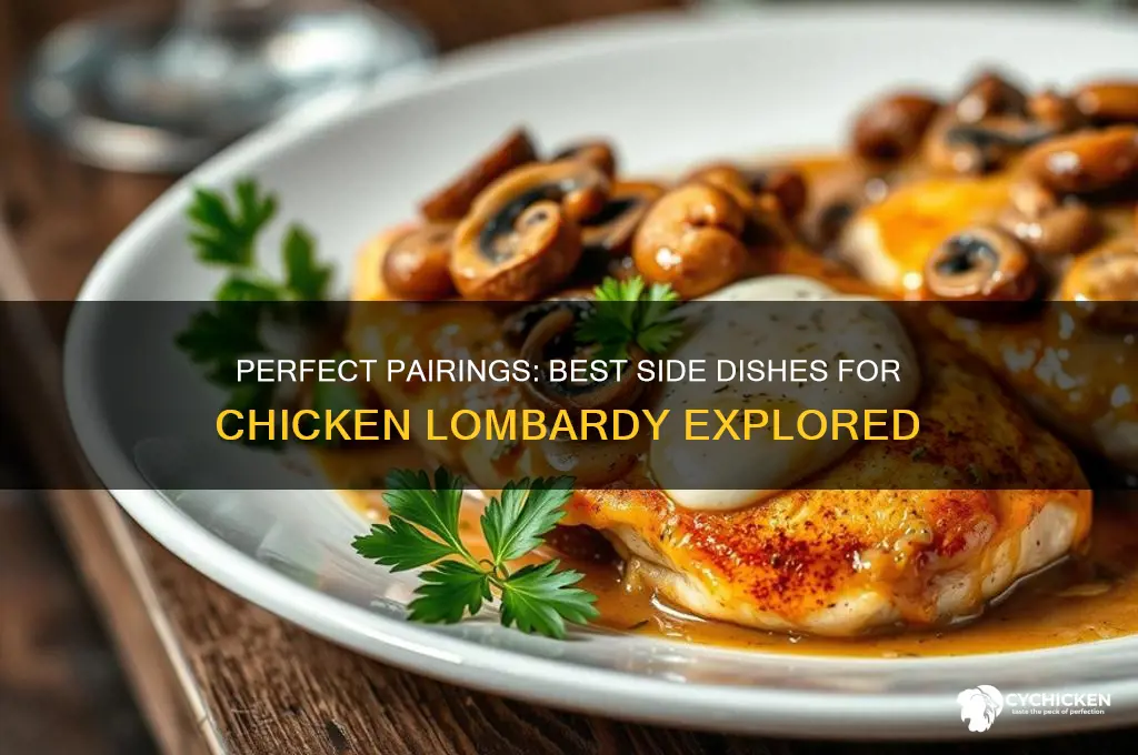 what side dish goes with chicken lombardy