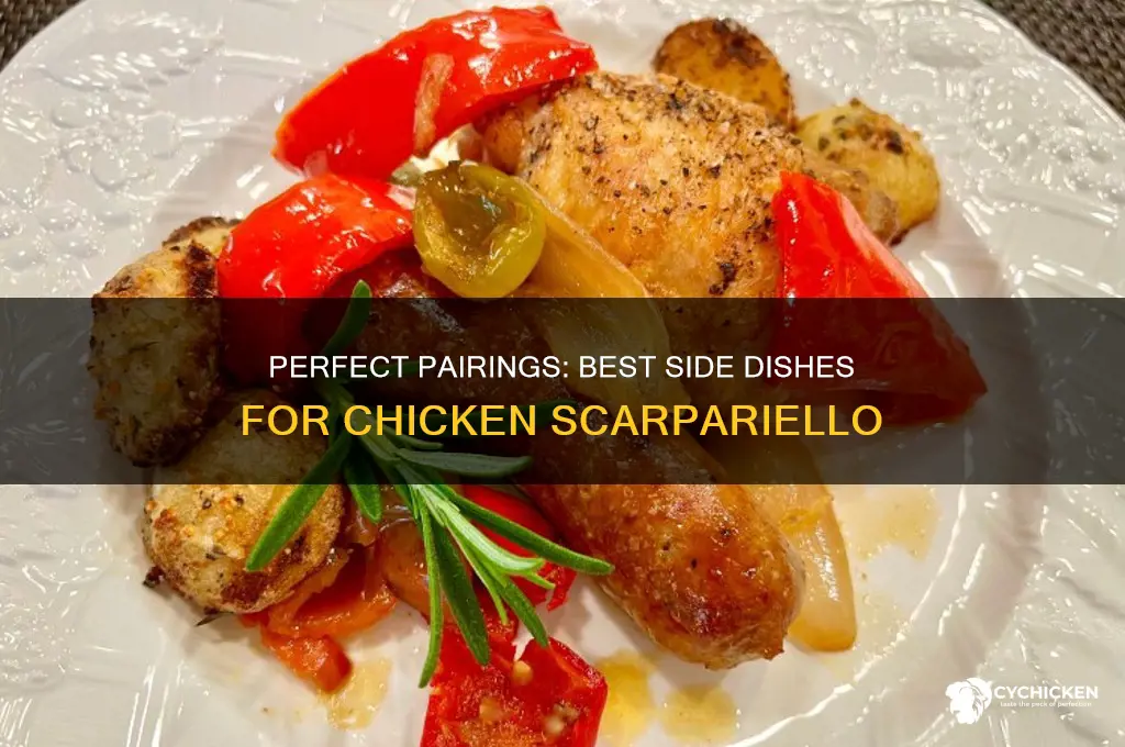 what side dish goes with chicken scarpello