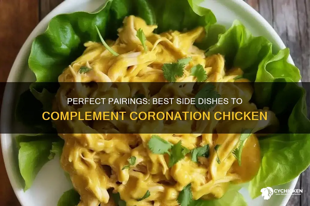 what side dish goes with coronation chicken