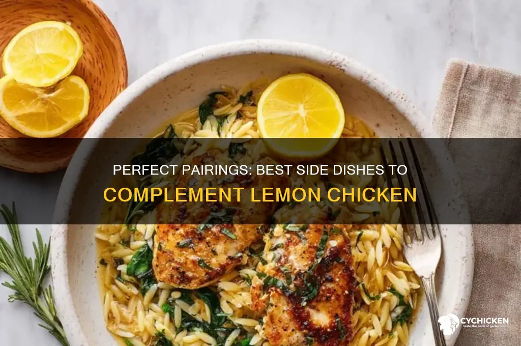 what side dish goes with lemon chicken