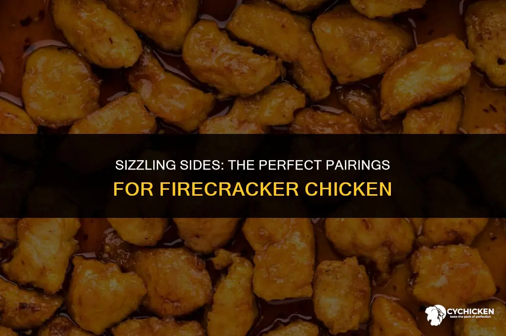 what side dish is served with firecracker chicken
