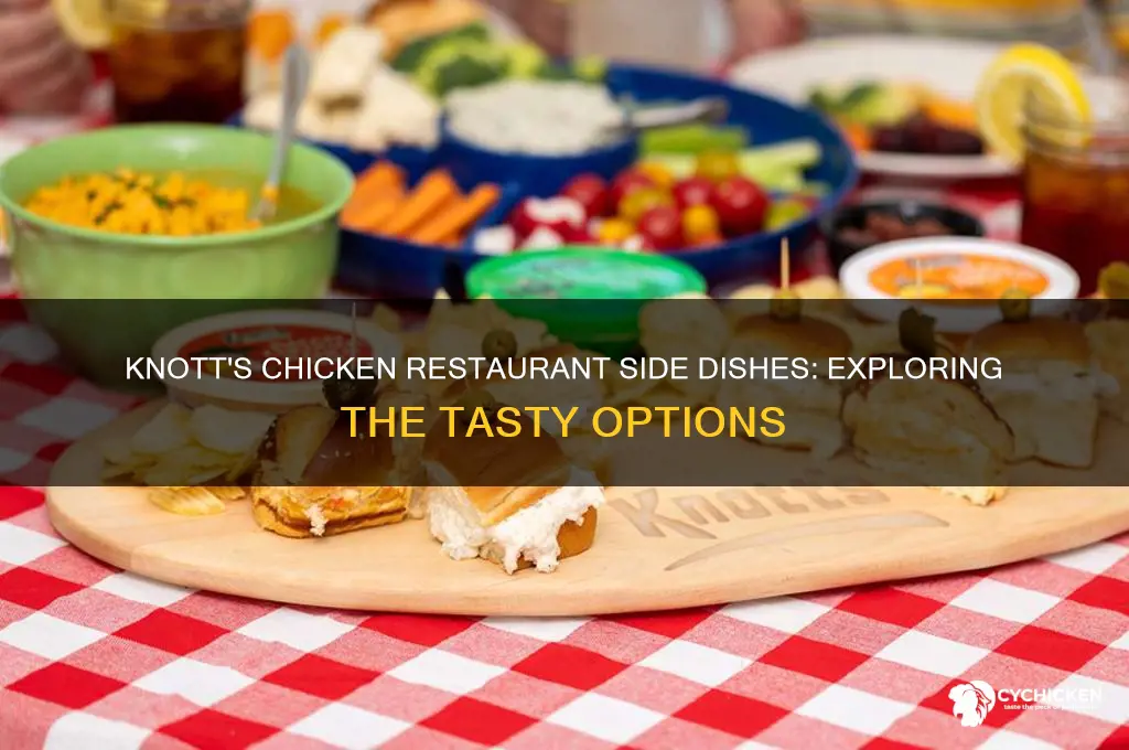 what side dishes does knotts chicken resterant have