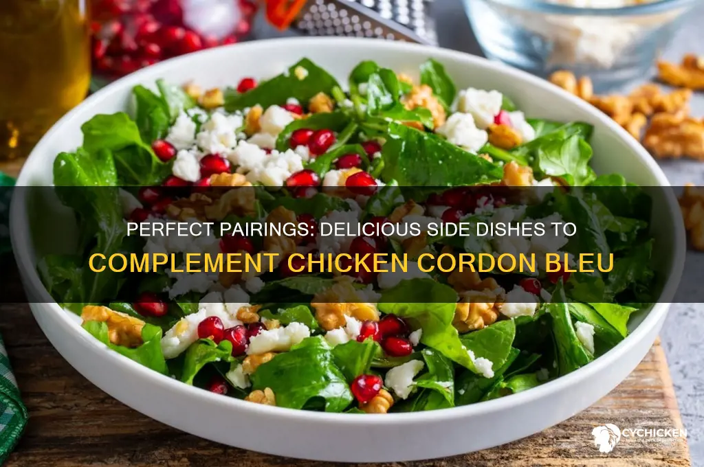 what side dishes go with chicken cordon bleu