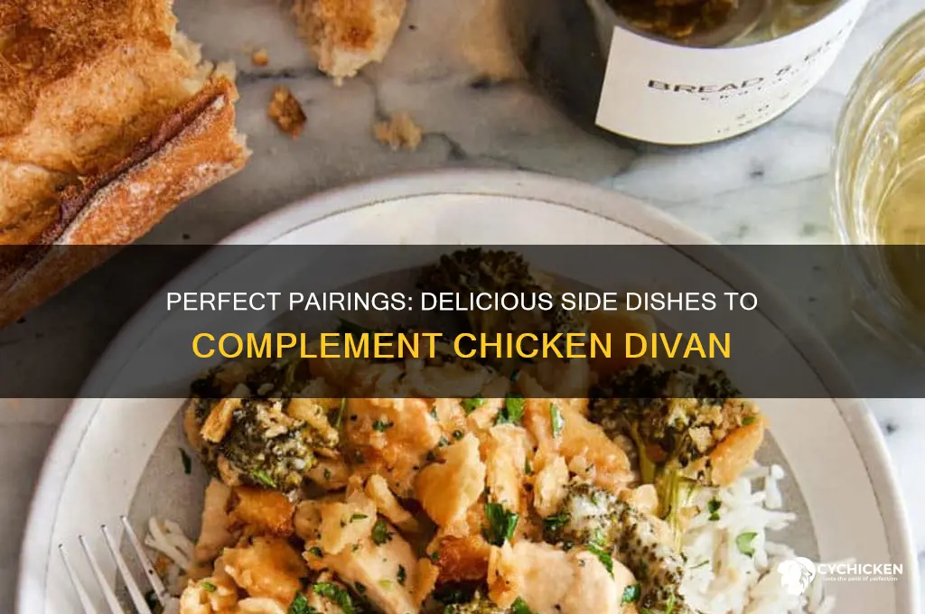 what side dishes go with chicken divan
