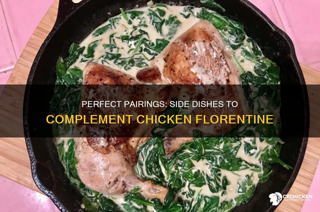 what side dishes go with chicken florentine