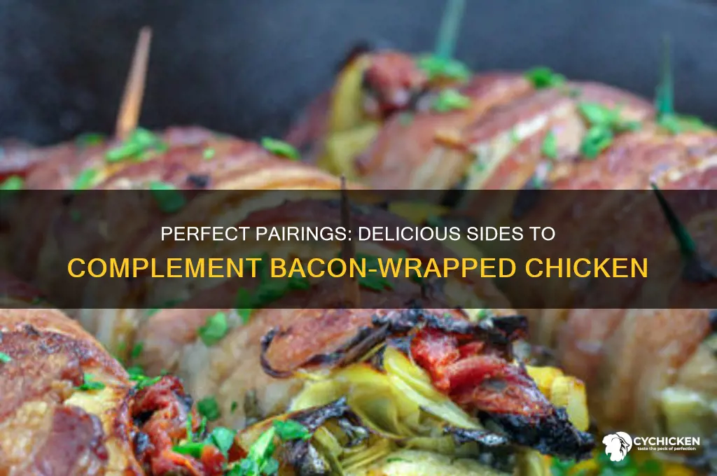 what side goes with bacon wrapped chicken