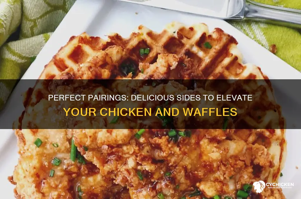 what side goes with chicken and waffles