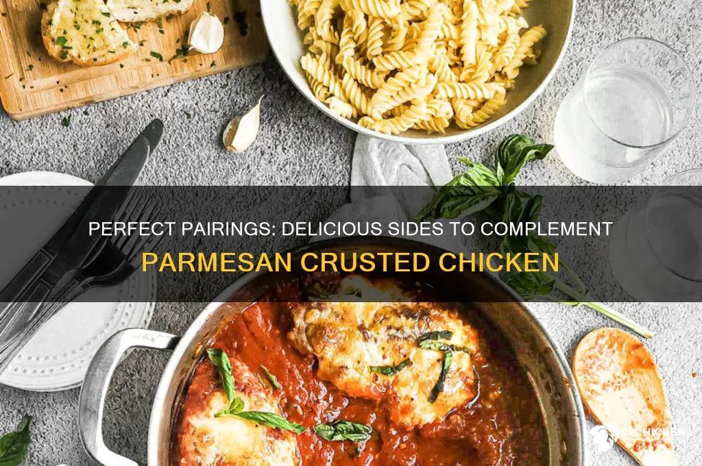what side goes with parmesan crusted chicken