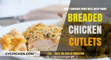 Crunchy Panko Chicken Cutlets: Which Sides to Serve?