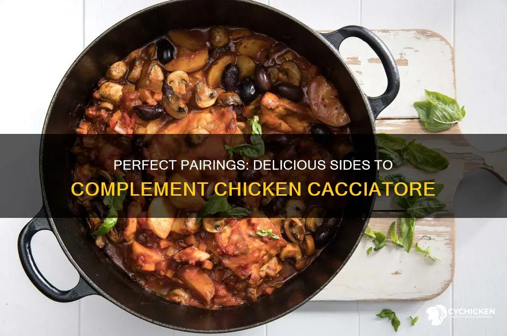 what sides go well with chicken cacciatore