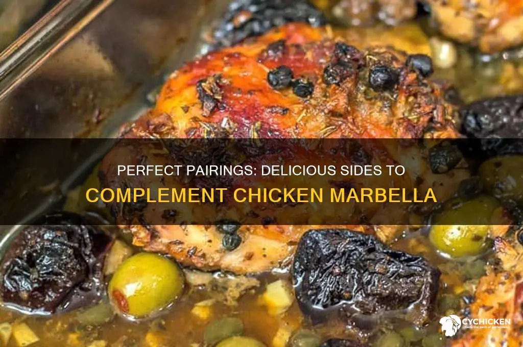 what sides go well with chicken marbella