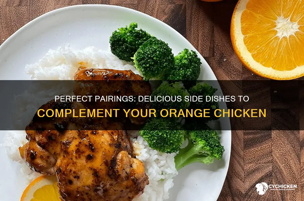 what sides go well with orange chicken
