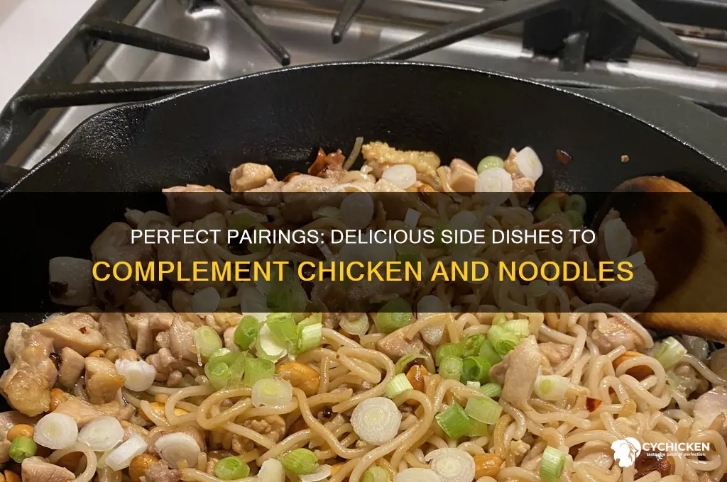 what sides go with chicken and noodles