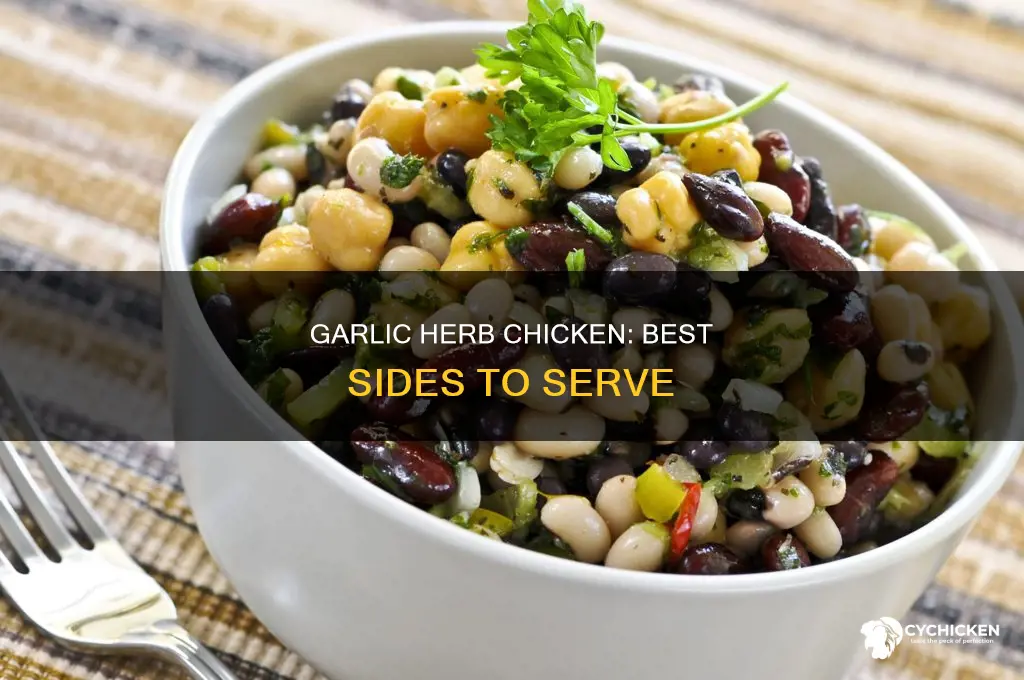 what sides go with garlic herb chicken and potatoes