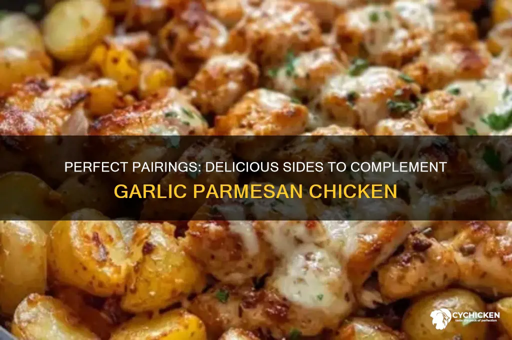 what sides go with garlic parmesan chicken