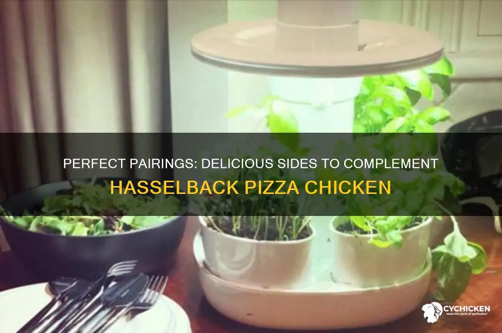 what sides go with hasselback pizza chicken