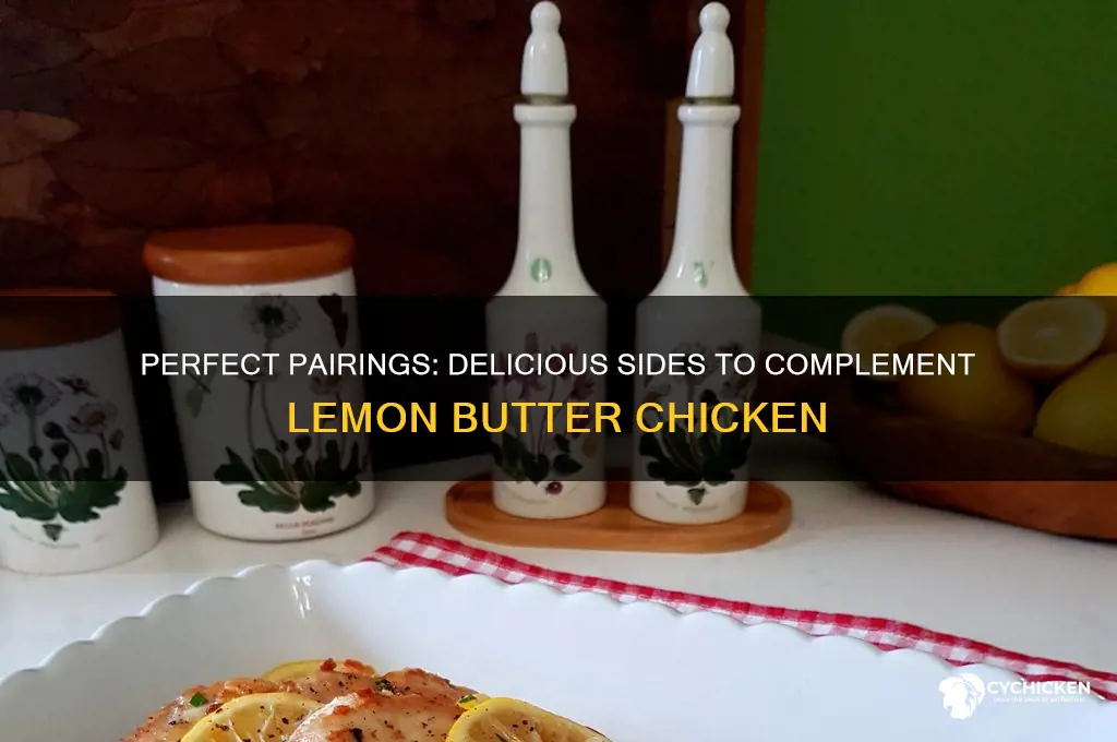 what sides go with lemon butter chicken