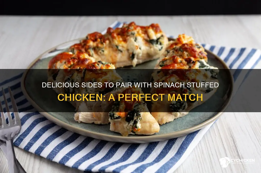 what sides go with spinach stuffed chicken