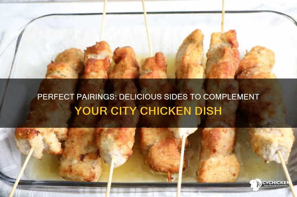 what sides go with with city chicken