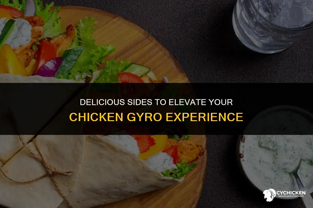 what sides to serve with chicken gyros