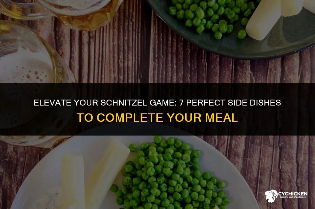 what sides to serve with chicken schnitzel