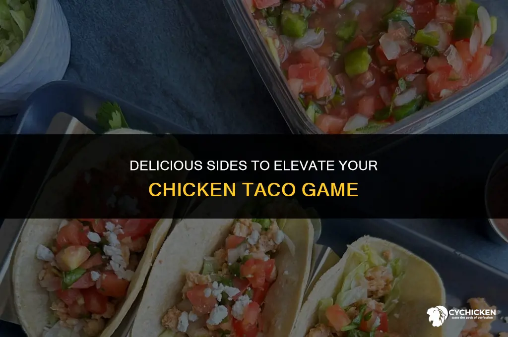 what sides to serve with chicken tacos