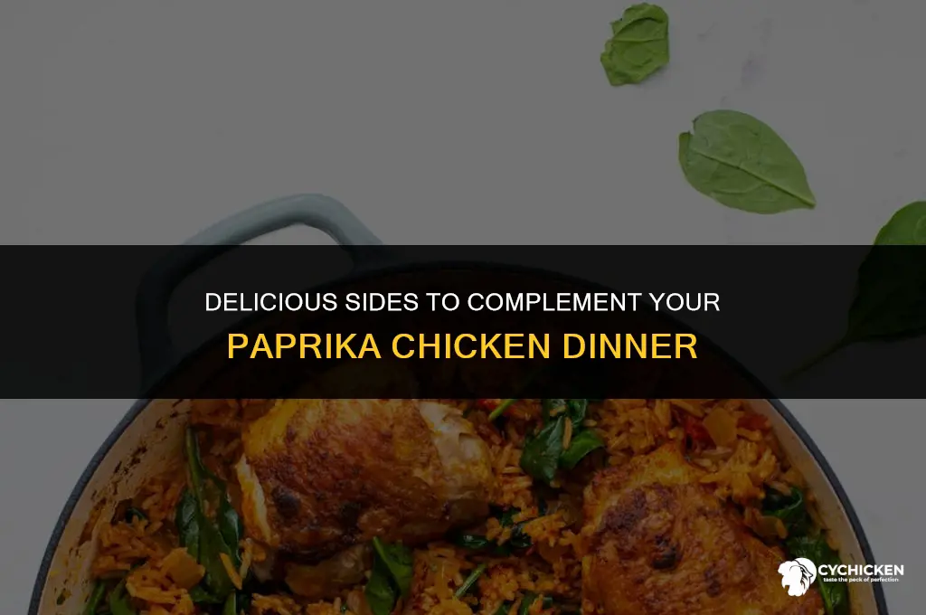 what sides to serve with paprika chicken