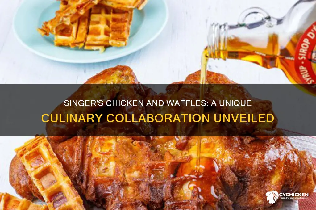 what singer has a chicken and waffles