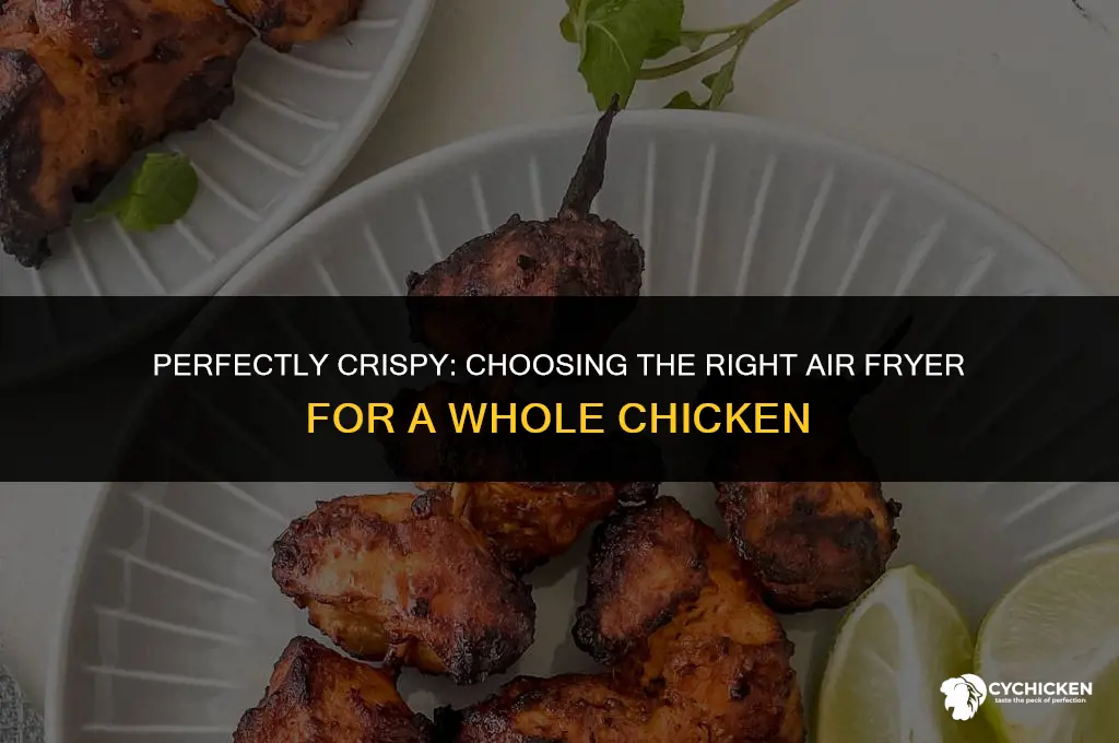 what size airfryer to cook a whole chicken