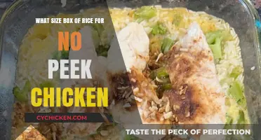 The Perfect Rice Box Size for No-Peek Chicken