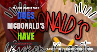 McDonald's Chicken Nugget Sizes: A Guide to Every Option Available