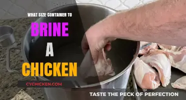 Perfect Brine Container Size for Juicy, Flavorful Chicken Every Time