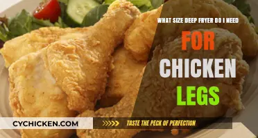 Deep Frying Chicken Legs: Choosing the Right Fryer Size