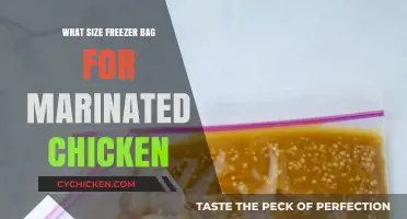 Perfect Freezer Bag Size for Marinating Chicken: A Handy Guide