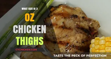 Understanding 3 oz Chicken Thighs: Perfect Portion Sizes Explained