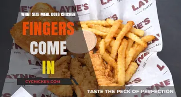 Chicken Fingers Portion Sizes: Understanding Your Meal Options and Servings