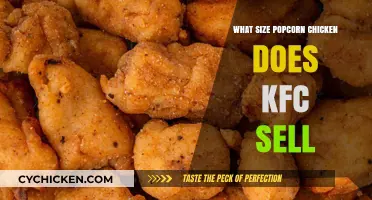 KFC Popcorn Chicken Sizes: A Guide to Their Bite-Sized Treats