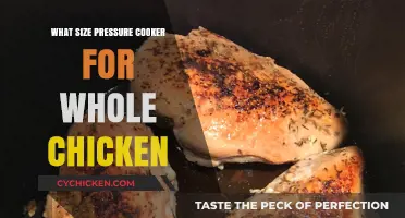 Perfectly Cooked Whole Chicken: Choosing the Right Pressure Cooker Size