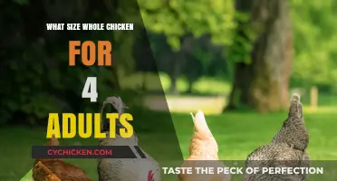 Perfectly Sized Whole Chicken for a Family of Four: A Guide