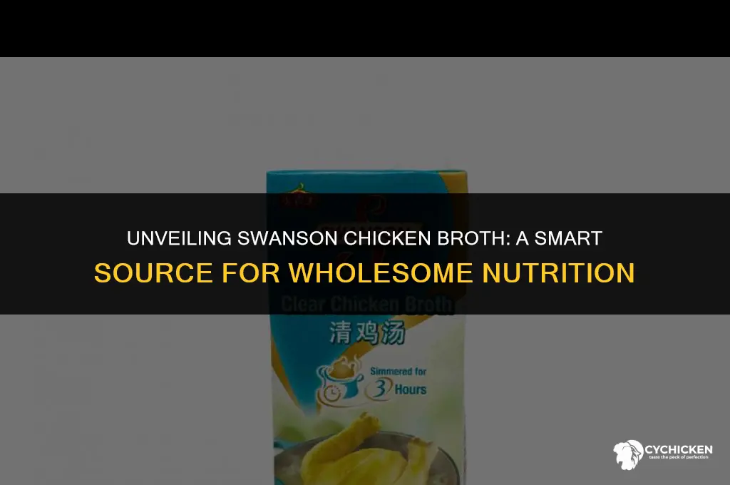 what smart source is swanson chicken broth