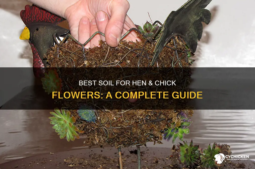 what soil for the flower hen & chick