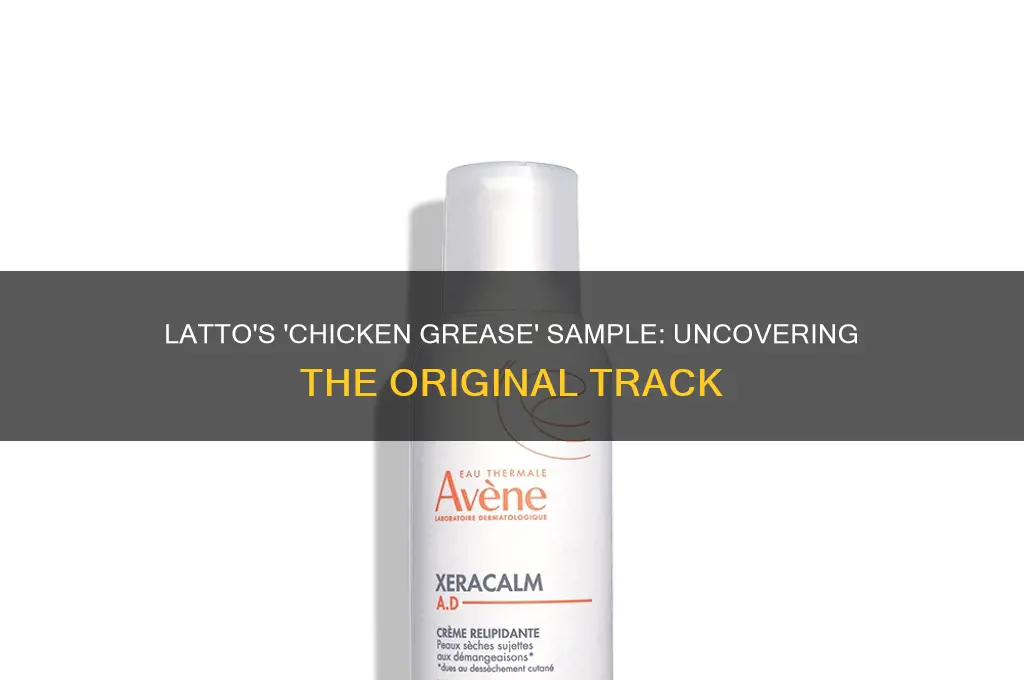 what song did latto sample for chicken grease