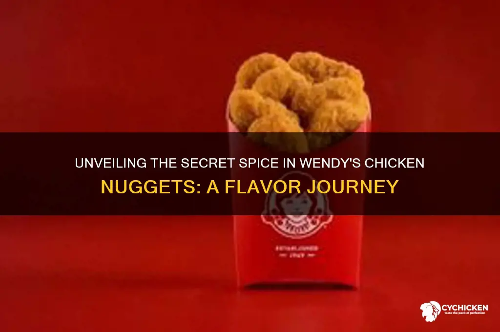 what spice is in wedny chicken nuggest