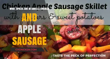 Aidells Chicken & Apple Sausage: Spices and Seasonings Unveiled