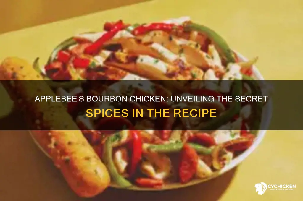 what spices are in applebees bourbon chicken