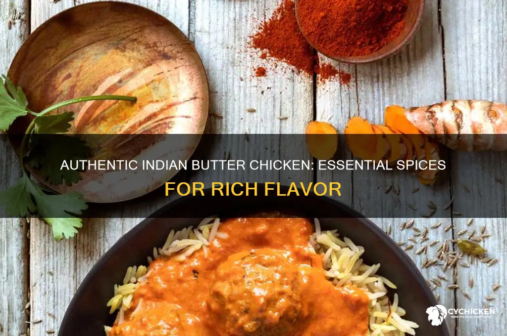 what spices are in butter chicken indian style