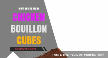 Unveiling the Flavorful Secrets: Spices in Chicken Bouillon Cubes