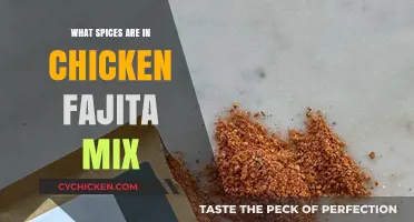 Discover the Flavorful Spices in Chicken Fajita Mix